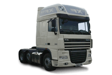 Car Hire Godalming - 44 Tonne Sleeper Truck - Truck hire Godalming